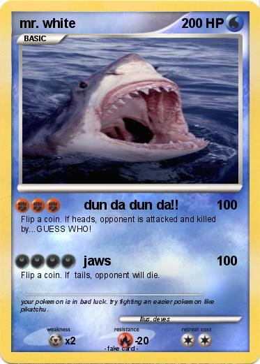 Pokemon mr. white