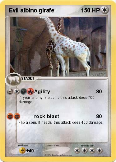 Pokemon Evil albino girafe