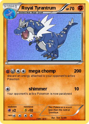 Pokemon Royal Tyrantrum