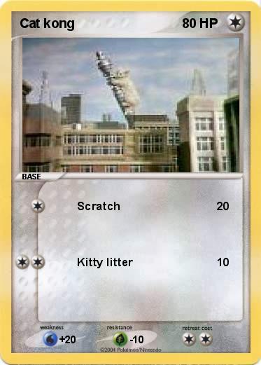 Pokemon Cat kong