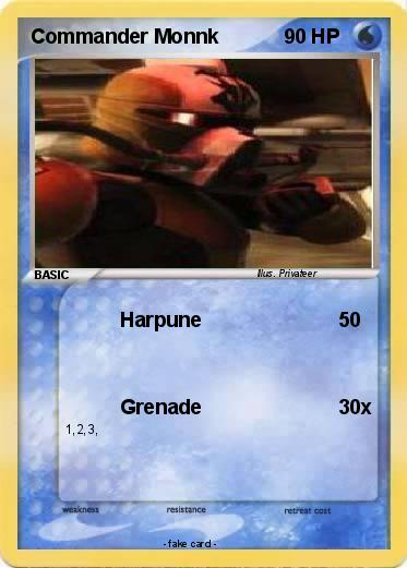 Pokemon Commander Monnk