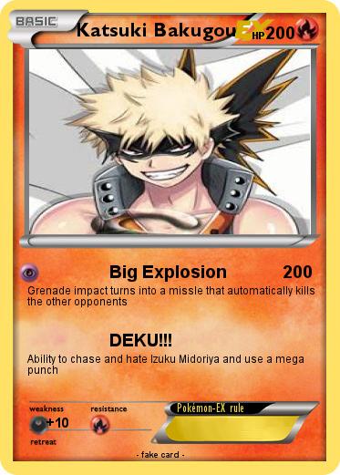 Pokemon Katsuki Bakugou