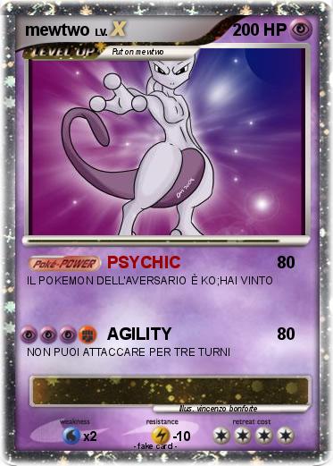 Pokemon mewtwo