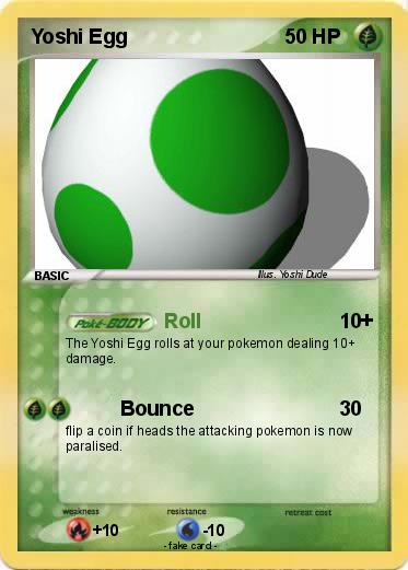 Pokemon Yoshi Egg