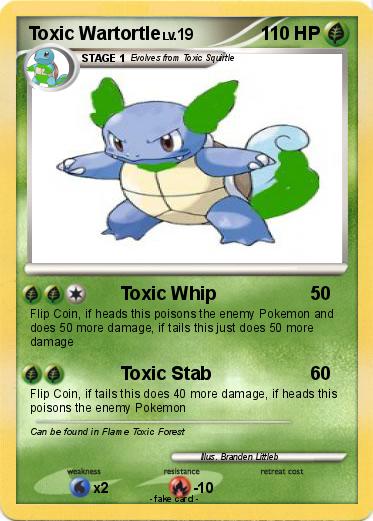 Pokemon Toxic Wartortle