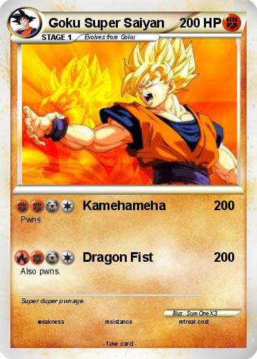 Pokemon Goku Super Saiyan