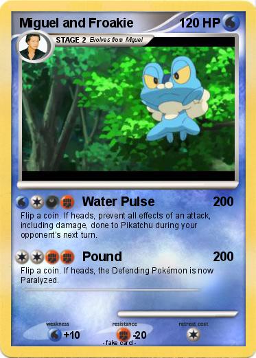 Pokemon Miguel and Froakie