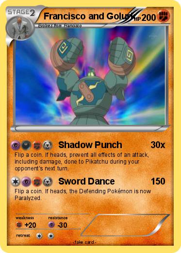 Pokemon Francisco and Golurk
