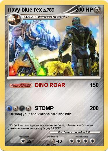 Pokemon navy blue rex