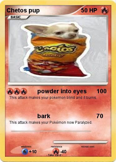Pokemon Chetos pup