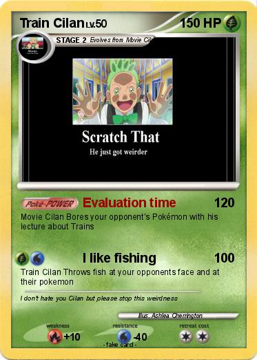Pokemon Train Cilan