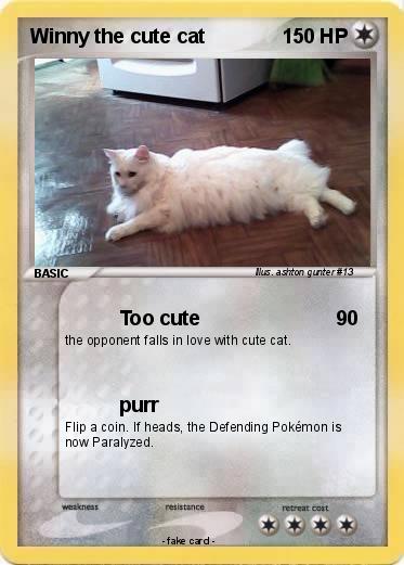 Pokemon Winny the cute cat
