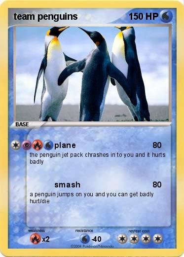 Pokemon team penguins