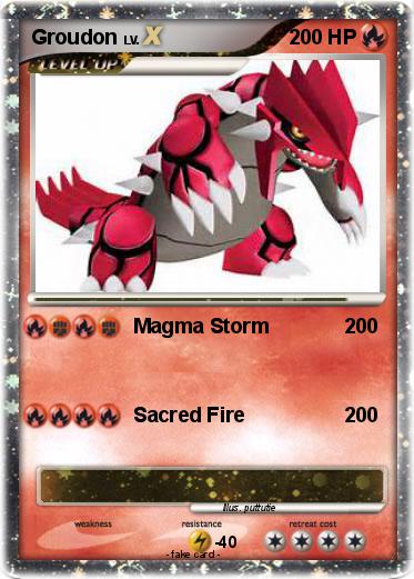 Pokemon Groudon
