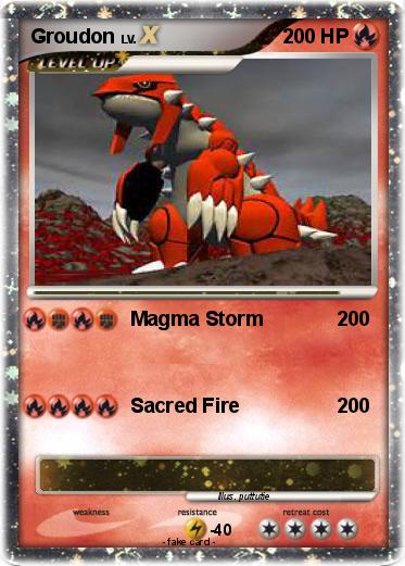 Pokemon Groudon