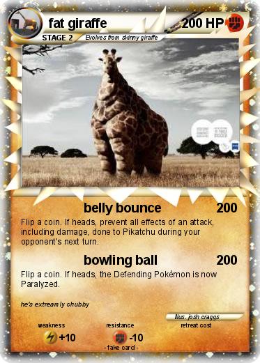 Pokemon fat giraffe
