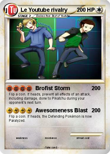 Pokemon Le Youtube rivalry
