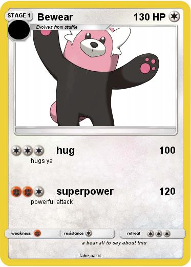 Pokemon Bewear