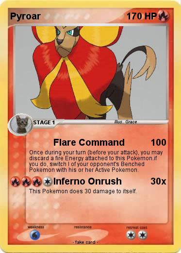 Pokemon Pyroar