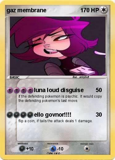 Pokemon gaz membrane