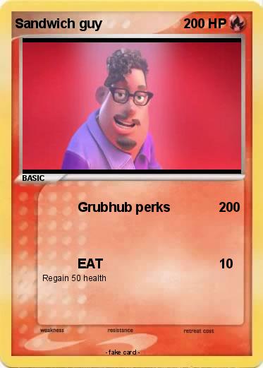 Pokemon Sandwich guy