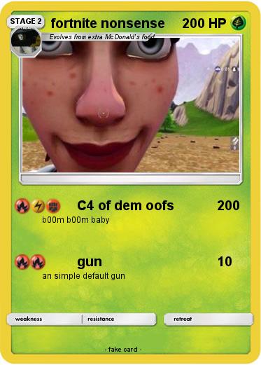 Pokemon fortnite nonsense