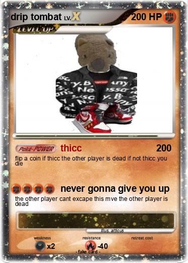 Pokemon drip tombat