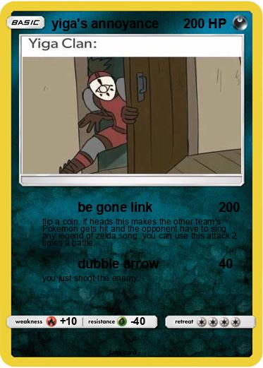 Pokemon yiga's annoyance