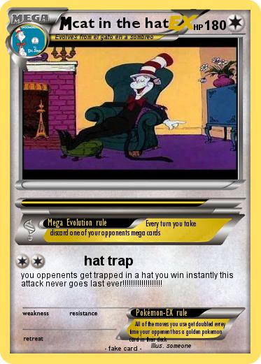 Pokemon cat in the hat