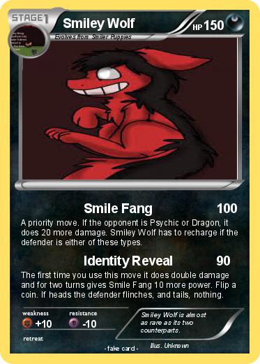 Pokemon Smiley Wolf