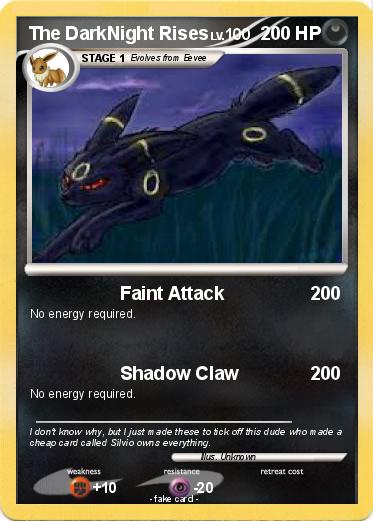 Pokemon The DarkNight Rises