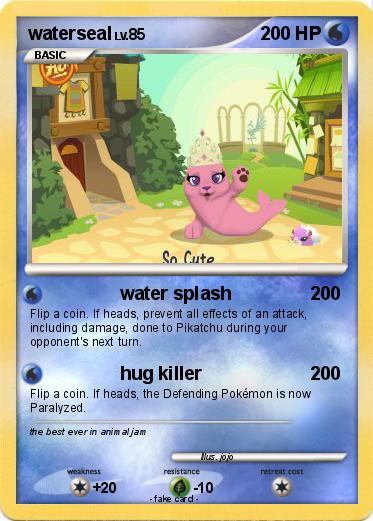Pokemon waterseal