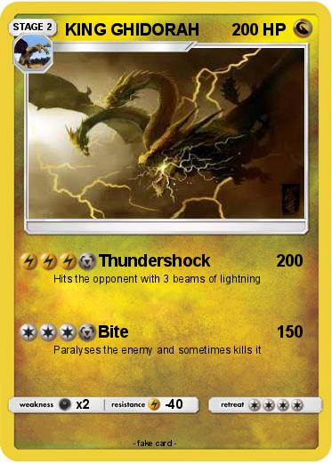 Pokemon KING GHIDORAH