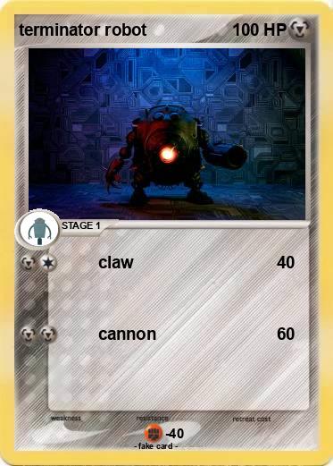 Pokemon terminator robot