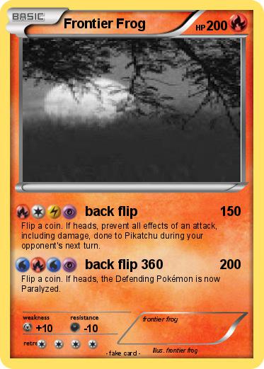 Pokemon Frontier Frog