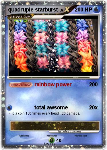 Pokemon quadruple starburst