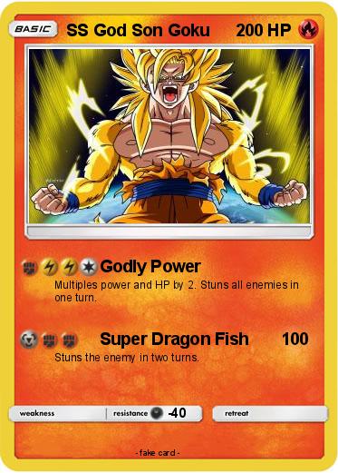 Pokemon SS God Son Goku