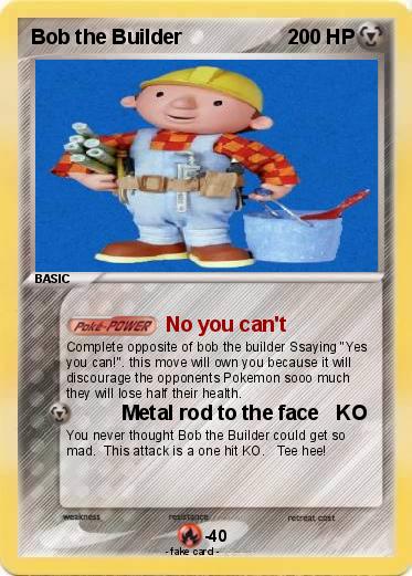 Pokemon Bob the Builder