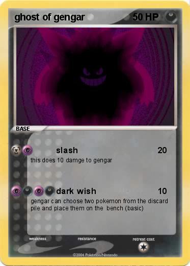 Pokemon ghost of gengar