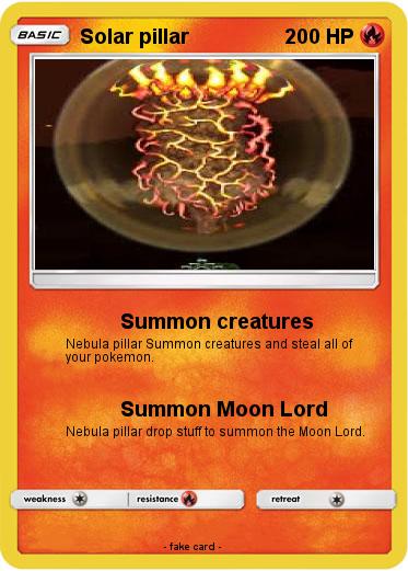 Pokemon Solar pillar