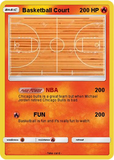 Pokemon Basketball Court