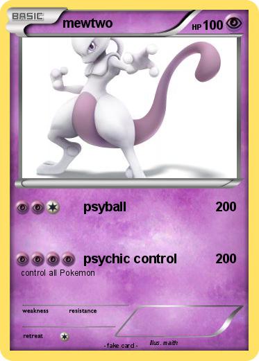 Pokemon mewtwo