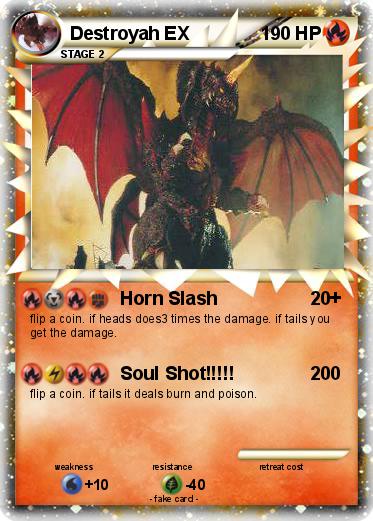 Pokemon Destroyah EX