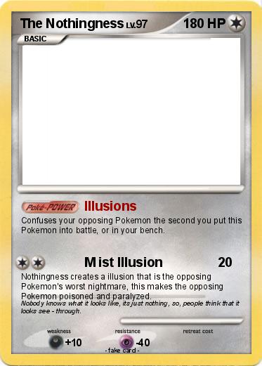 Pokemon The Nothingness