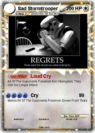 Pokemon Sad Stormtrooper