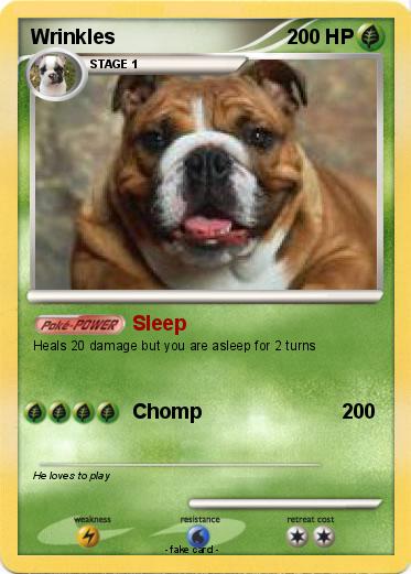 Pokemon Wrinkles
