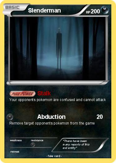 Pokemon Slenderman