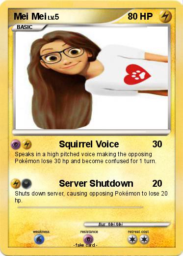 Pokemon Mei Mei