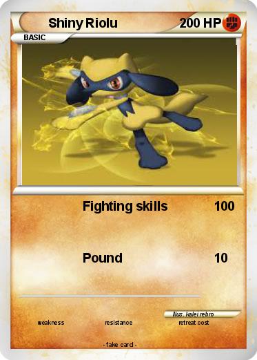 Pokemon Shiny Riolu