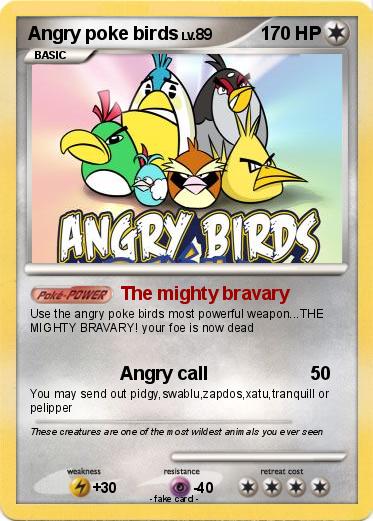 Pokemon Angry poke birds